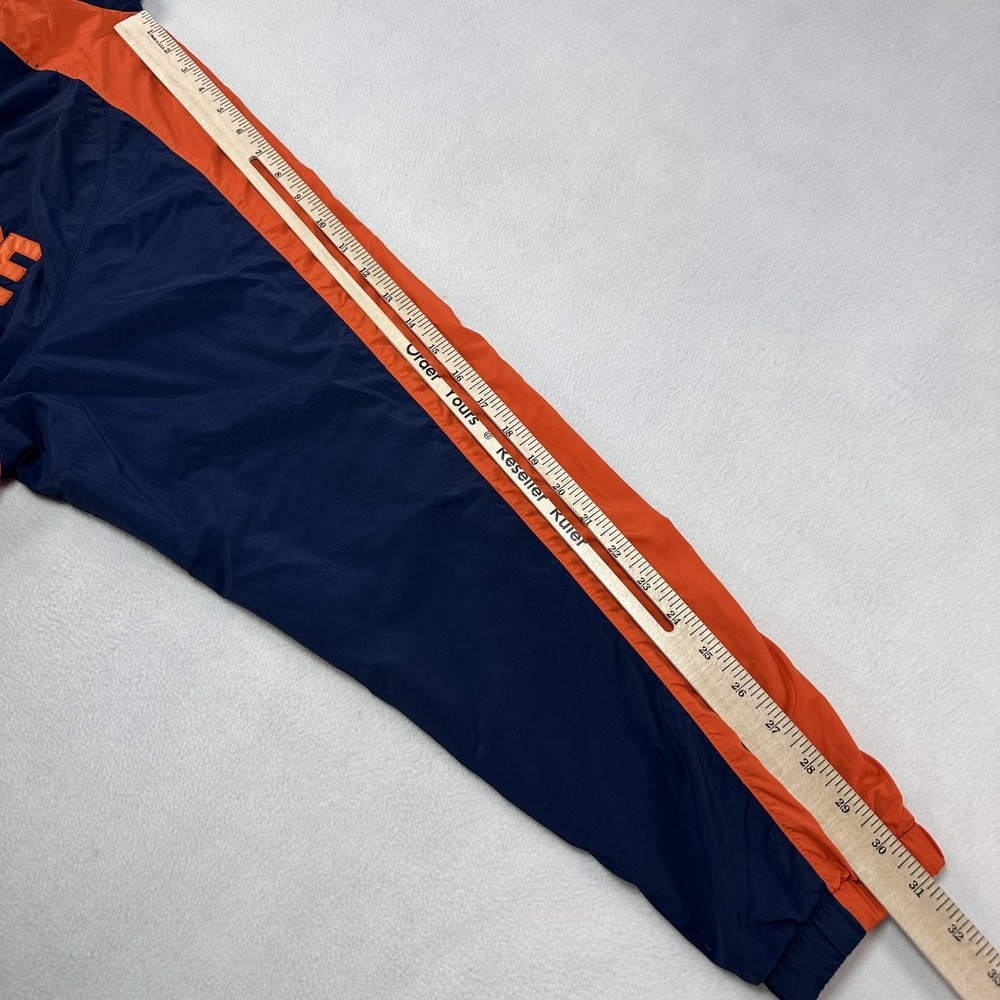 Vintage Syracuse Windbreaker Jacket Mens Medium Blue Orange NCAA Nike USA 90s - Picture 12 of 12